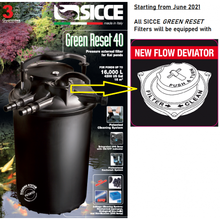 BIO filtre 40L UV Green Reset