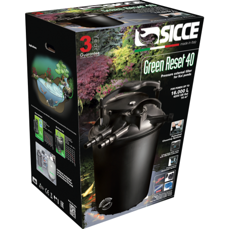 Bio filtro 40L UV GREEN RESET