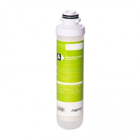 Sediment cartridge X Twist osmosis system Quick release 3 stages