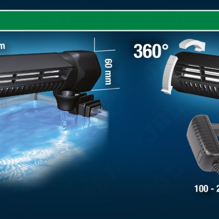 JBL PROTEMP Cooler x300 (Gen 2) Ventola di raffreddamento per acquari d'acqua dolce e salata di 90-300 l