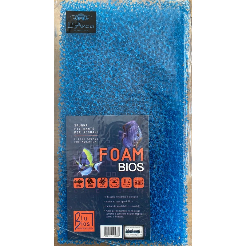 Filtration foam thick bios