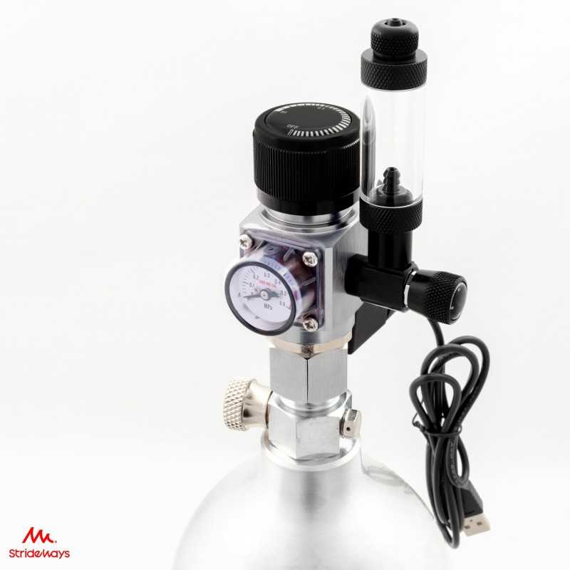 Strideways Pro CO2 Regulator - CO2 regulator...