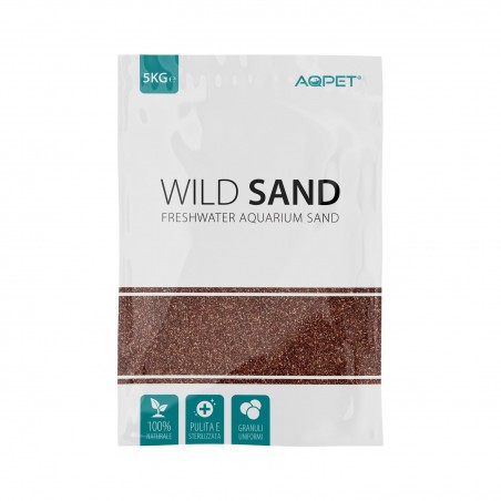 6 colors of sand for freshwater aquariums Wild Sand Aqpet