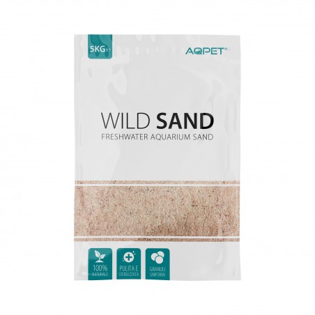 6 sand colors for freshwater aquariums Wild Sand Aqpet
