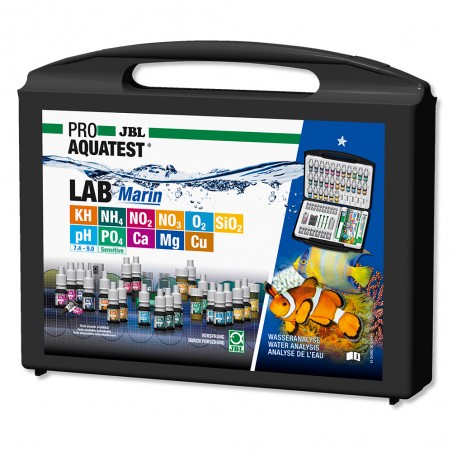 TestLab 11 marine tests JBL aquatest briefcase