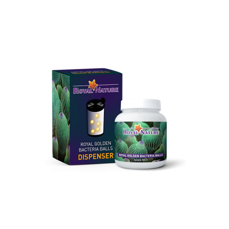 Distributeur de boules de bactéries royales d'or
