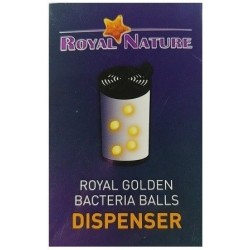 Distributeur de boules de bactéries royales d'or