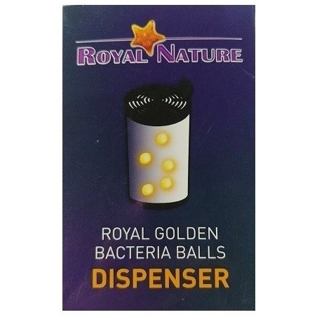 Distributeur de boules de bactéries royales d'or