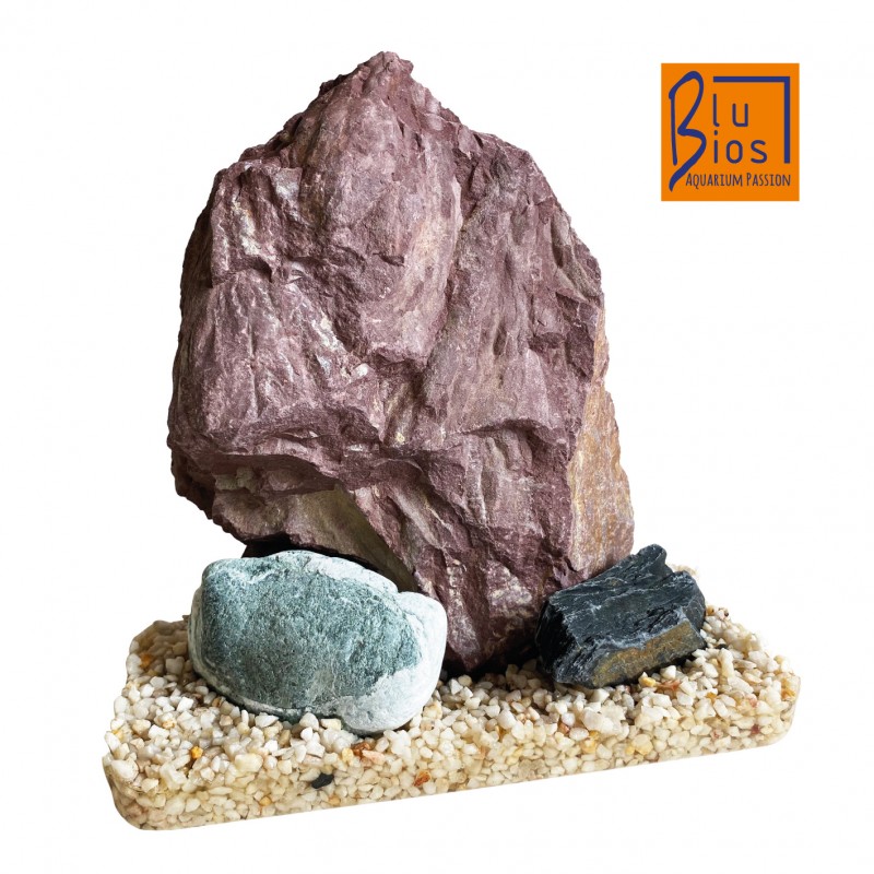 Trio Stone natural rocks with resin base