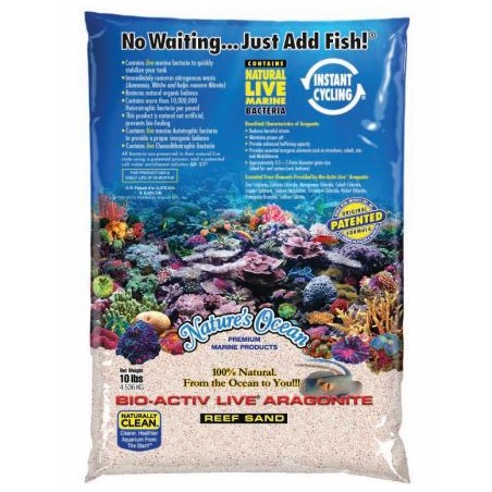 Bio-Activ Blanc Live Aragonite Sand Viva Marina Nature's Ocean