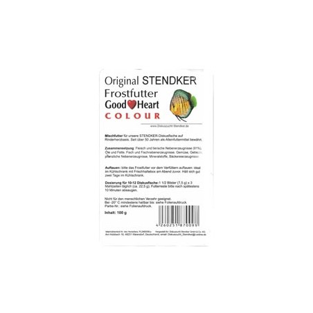 Stendker COLOUR Amtra mangime congelato per Discus