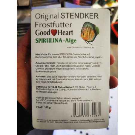 Stendker Spirulina Algae Amtra Frogez-vous pour Discus