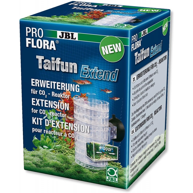 Taifun Extend Co2 reactor Proflora JBL JBL CO2 Proflora Reactor Extend Full Staff Extension Module with Suction cup