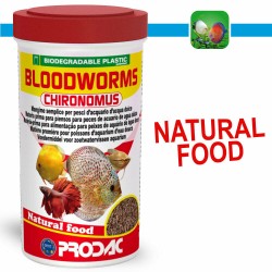 Bloodworms CHIRONOMUS red larvae mosquitoes Prodac
 Scatola da:-100 ml