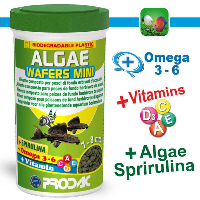 Algae Wafers Mini 100ml 50 g Prodac