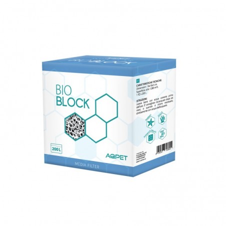 Matériau de filtre de briques Bio Block AQPET