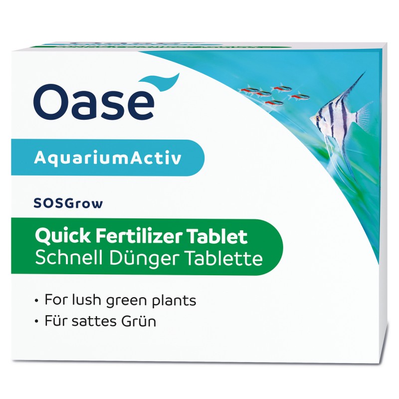 SOSGrow compressed fast fertilizer for plants OASE Quick Fertilizer Tablet