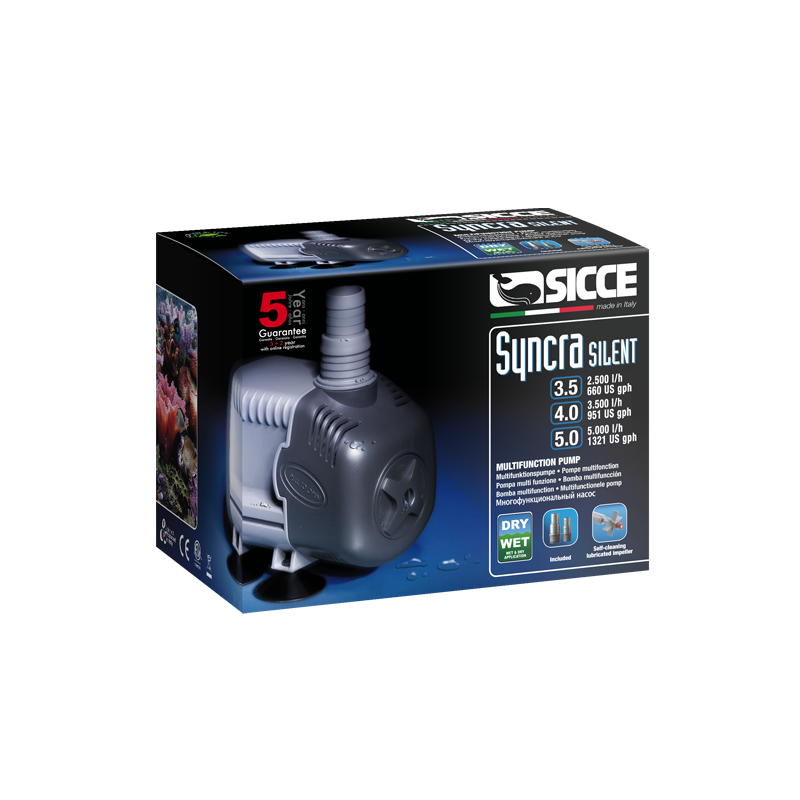 Syncra Silent 3.5 2500L/h Sicce pump