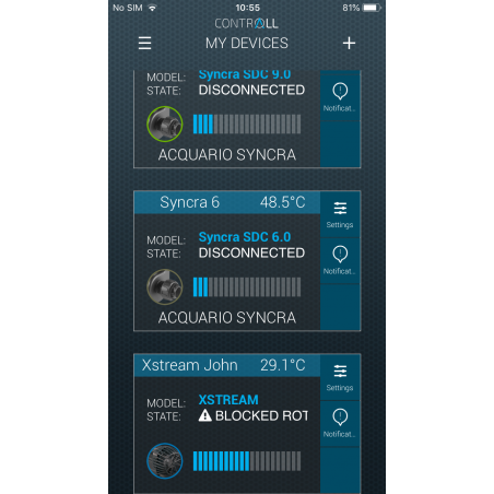 Pompa Syncra SDC di risalita con controller Wifi Sicce