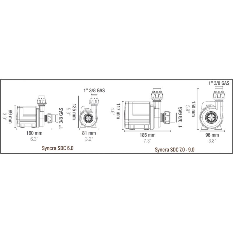 Syncra SDC Pompe d'affectation avec SICCE WiFi...