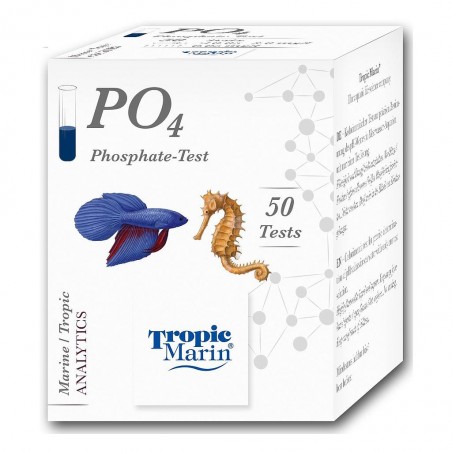 Tropic Marin Test de PO4 (phosphates) Tests Sweet et Marine 50