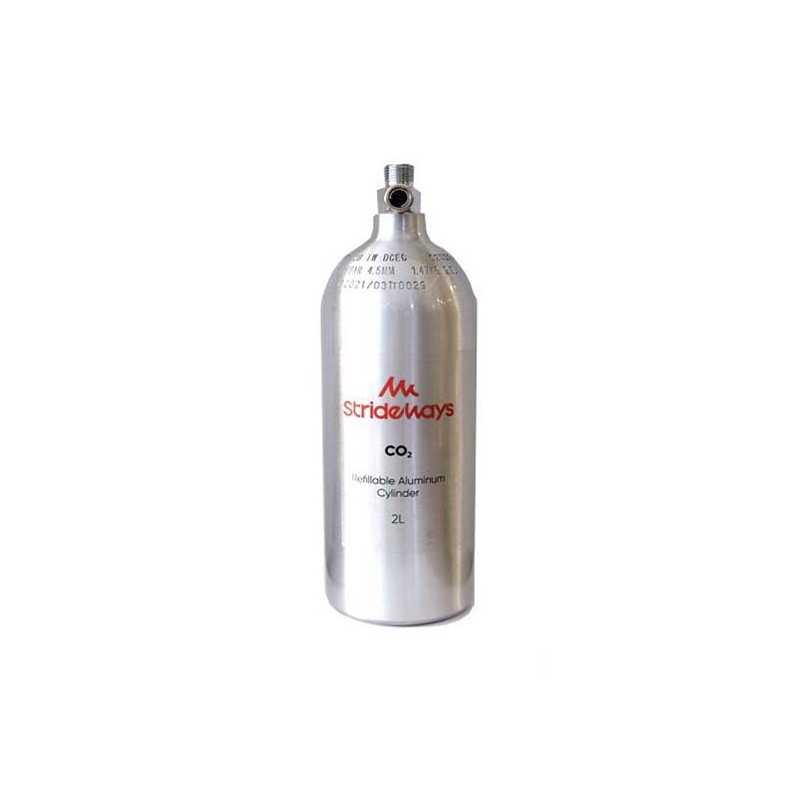 CO2 Rechargeable 2L / 1.5 kg aluminum cylinder...