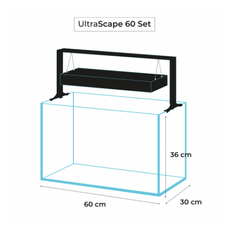 UltraScape Set AquaEL with led lighting