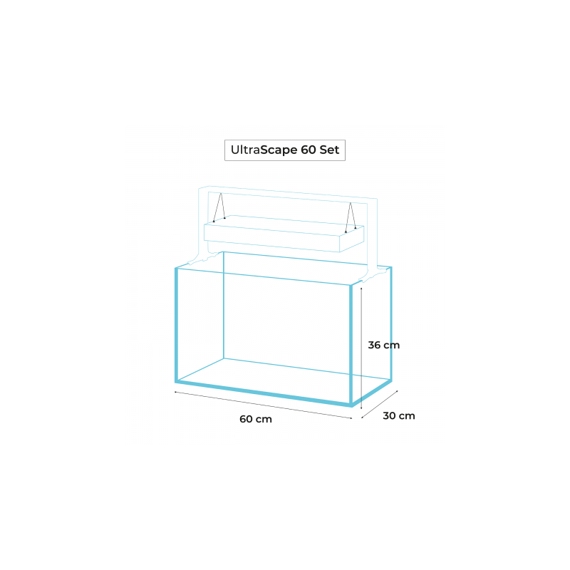 UltraScape Set AquaEL with led lighting