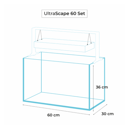 UltraScape Set AquaEL with led lighting