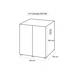 UltraScape Set con illuminazione a led - Aquael 2