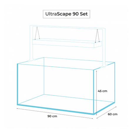 UltraScape Set AquaEL with led lighting