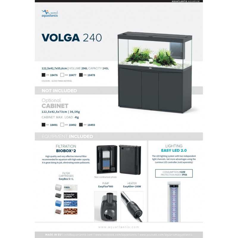 Aquatlantis Volga 180 cm103.5x42,7x50,9H -...
