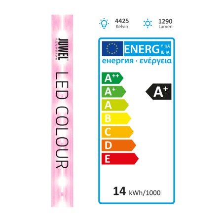 Juwel LED Colour Lampada ricambio Luce rosata per acquari 4425K° 590 mmled colour juwel