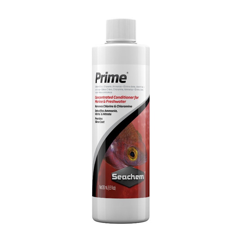 Prime, bioconditioner for fresh and marine water - Seachem