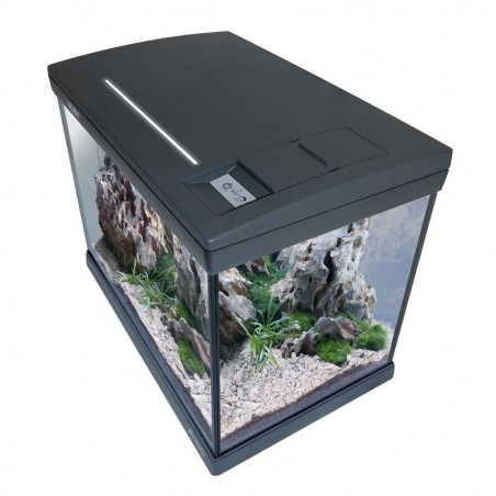 Mirabello 70 Plant, acquario in cristallo completamente accessoriato - Newa