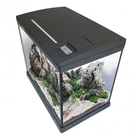 Mirabello 70 Daylight, acquario in cristallo completamente accessoriato - Newa