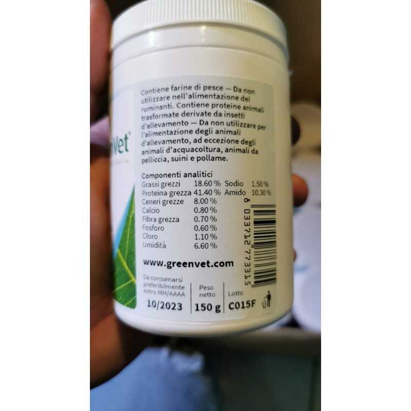 Pro RED, FREE FREE IN PELLET 150 G - GREEN VET
