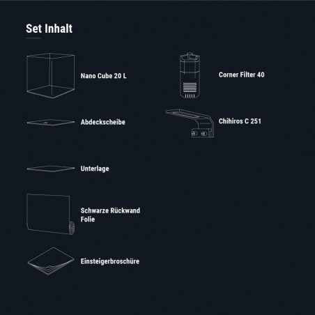 Nanocube Basic dirigé NOUVEAU Dennerle