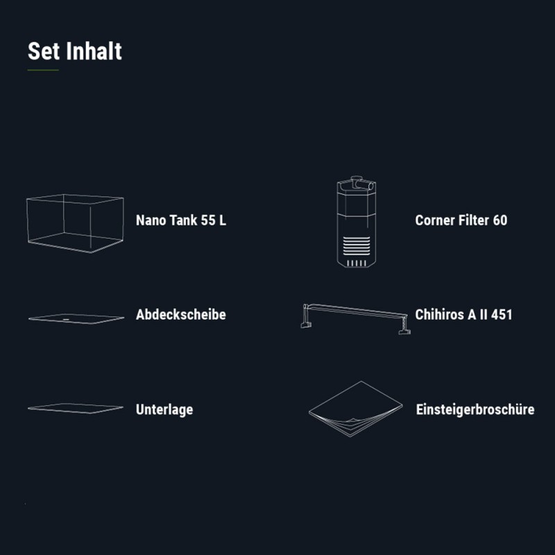 Dennerle Nano Tank Plant Pro Terminé Aquarium