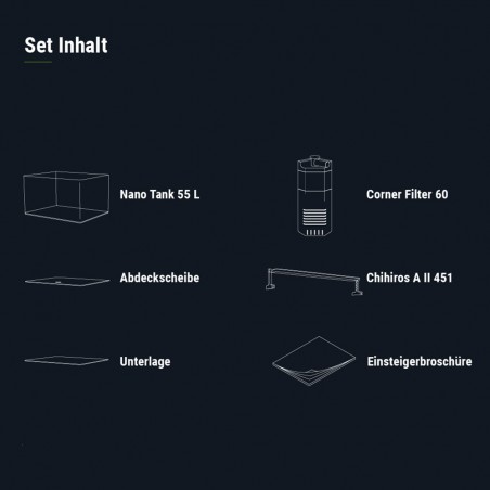 Dennerle Nano Tank Plant Pro Complete aquarium