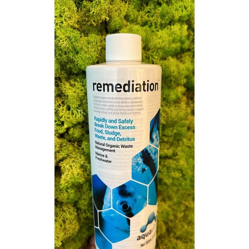 Remediation, eliminates debris and deposits -...