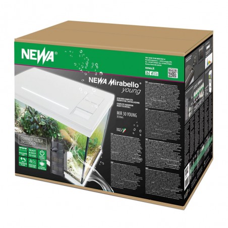 MIRABELLO 30 Young MF, fully equipped glass aquarium - Newa