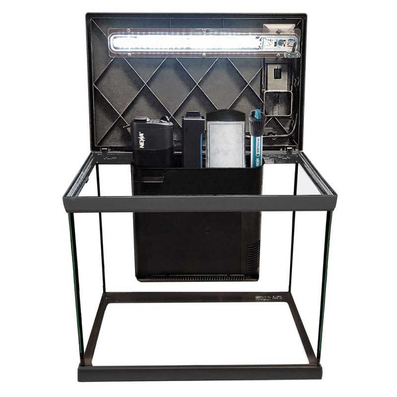 Mirabello 40, Crystal Aquarium equipped with...
