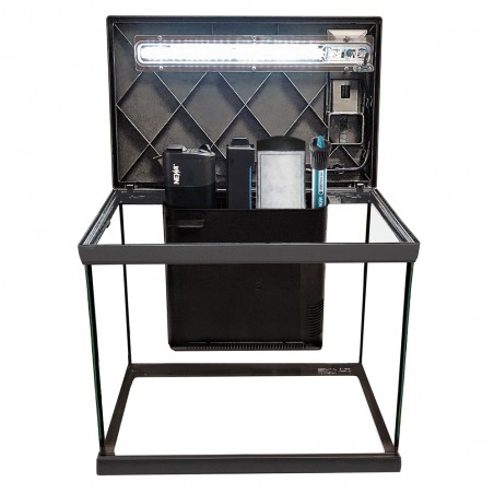 Mirabello 40, Crystal Aquarium equipped with LED Light Control Systems - Newa