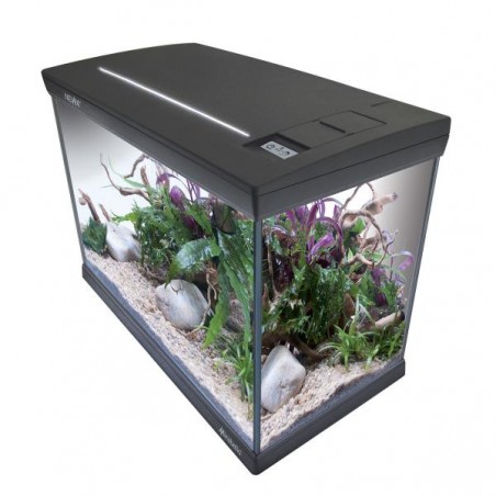 Mirabello 40, aquarium cristal équipé de systèmes de contrôle de lumière LED - Newa