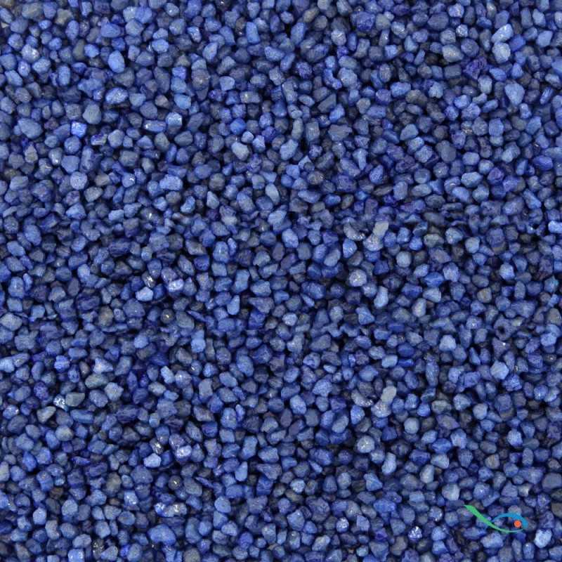 Quartz blue 2-3 mm 5 kg ceramized amtra