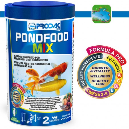 Pondfood Mix Fishing Fish Laghetto - Prodac