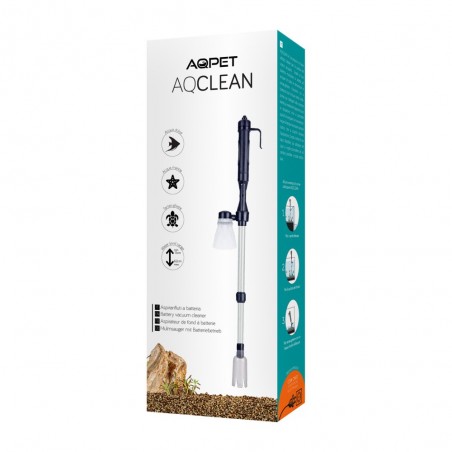 AQClean Aqpet Aspirarifiuti a batteria