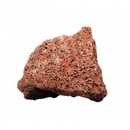 Red Lava Stone - roccia lavica rossa - Strideways