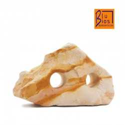 Rainbow rock with blue BIOS holes 2